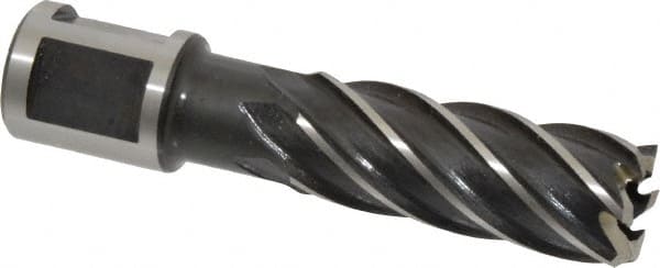 Milwaukee Tool - 11/16" Diam x 2" Deep High Speed Steel Annular Cutter - Exact Tool & Supply
