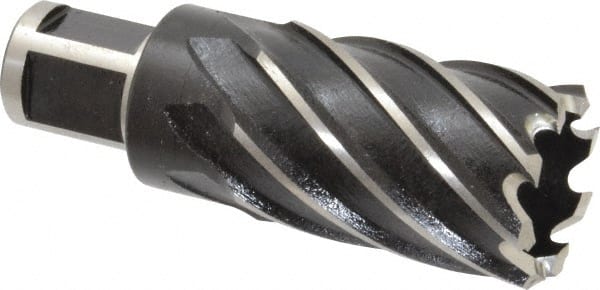 Milwaukee Tool - 1-3/16" Diam x 2" Deep High Speed Steel Annular Cutter - Exact Tool & Supply