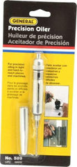 General - Spout, Precision-Needle Oiler - 2-1/4" Long Needle, Aluminum Body - Exact Tool & Supply