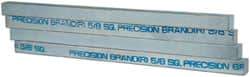 Made in USA - 12" Long x 5/8" High x 5/8" Wide, Zinc-Plated Key Stock - Low Carbon Steel - Exact Tool & Supply