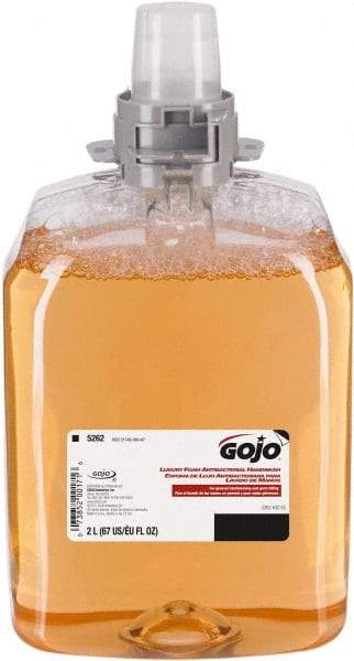 GOJO - 2 L Dispenser Refill Foam Hand Cleaner - Antibacterial, Orange (Color), Orange Blossom Scent - Exact Tool & Supply