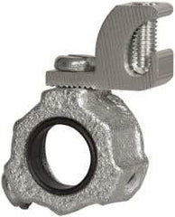 Cooper Crouse-Hinds - 1/2" Trade, Malleable Iron Threaded Rigid/Intermediate (IMC) Conduit Bushing - Partially Insulated - Exact Tool & Supply