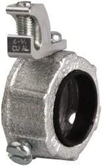 Cooper Crouse-Hinds - 1" Trade, Malleable Iron Threaded Rigid/Intermediate (IMC) Conduit Bushing - Partially Insulated - Exact Tool & Supply