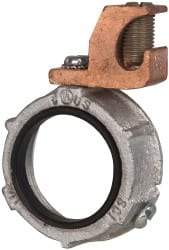 Cooper Crouse-Hinds - 1-1/2" Trade, Malleable Iron Threaded Rigid/Intermediate (IMC) Conduit Bushing - Partially Insulated - Exact Tool & Supply