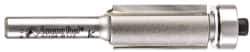 Amana Tool - 1/2" Cut Diam, 1" Length of Cut, 2 Flute Flush Trim Edge Profile Router Bit - Carbide-Tipped, 1/4" Shank Diam, 2-5/8" OAL, Uncoated - Exact Tool & Supply