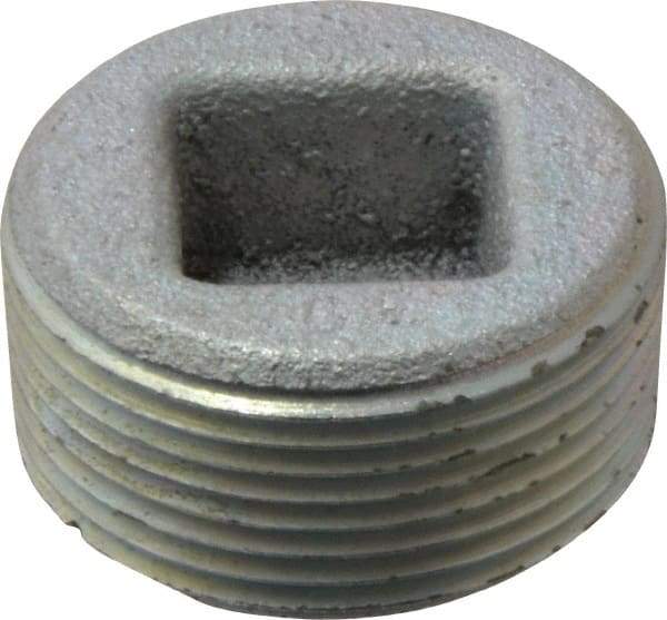 Cooper Crouse-Hinds - 1-1/4" Trade, Cast Iron Threaded Rigid/Intermediate (IMC) Conduit Plug - Noninsulated - Exact Tool & Supply