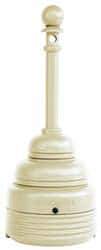 Eagle - 4 Gal Polyethylene Cigarette & Cigar Receptacle - 43-1/4" High - Exact Tool & Supply