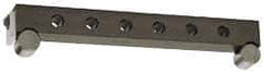 Suburban Tool - 6-1/2 Inch Long x 1 Inch Wide x 0.0001 Inch Center to Center Accuracy, 1-21/32 Inch High, 0.0002 Inch Parallelism, 5 Inch Between Rolls, Sine Bar - Includes Hardened Steel, End Rail - Exact Tool & Supply