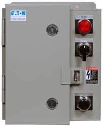 Eaton Cutler-Hammer - 120 Coil VAC, 27 Amp, NEMA Size 1, Nonreversible Enclosed Enclosure NEMA Motor Starter - 4x Enclosure Rating - Exact Tool & Supply
