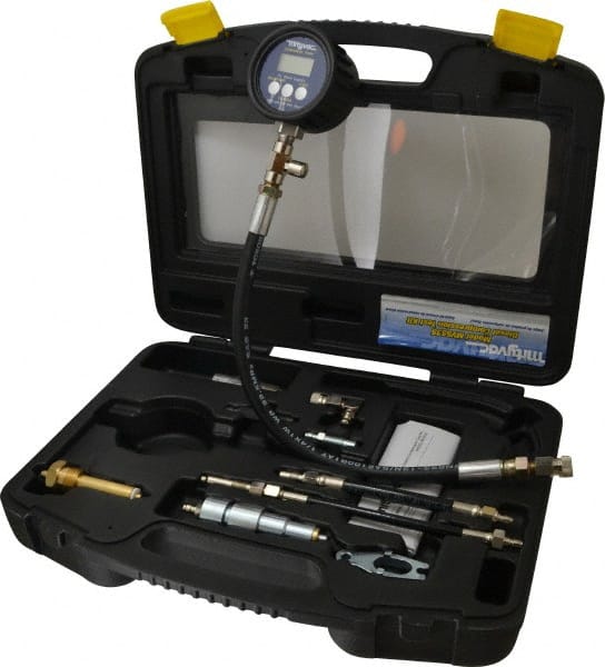 Lincoln - Engine Compression Test Kits Type: Digital Number of Pieces: 10 - Exact Tool & Supply