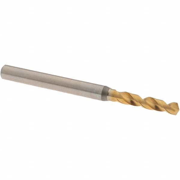 OSG - 0.1248" 130° Spiral Flute Vanadium High Speed Steel Screw Machine Drill Bit - Exact Tool & Supply