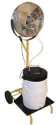 TPI - 18" Fan, 5,750 CFM, 1/8 hp Misting Cooler - 1 Speed, 1 Phase, 120 Volts, 2.2 Amps - Exact Tool & Supply