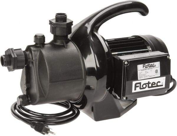 Sta-Rite - 115 Volt, 1 Phase, 1/2 hp, Self Priming Portable Water Pump - 1" Outlet - Exact Tool & Supply