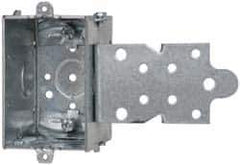 Cooper Crouse-Hinds - 1 Gang, (9) 1/2" Knockouts, Steel Rectangle Switch Box - 3" Overall Height x 2" Overall Width x 2-1/2" Overall Depth - Exact Tool & Supply