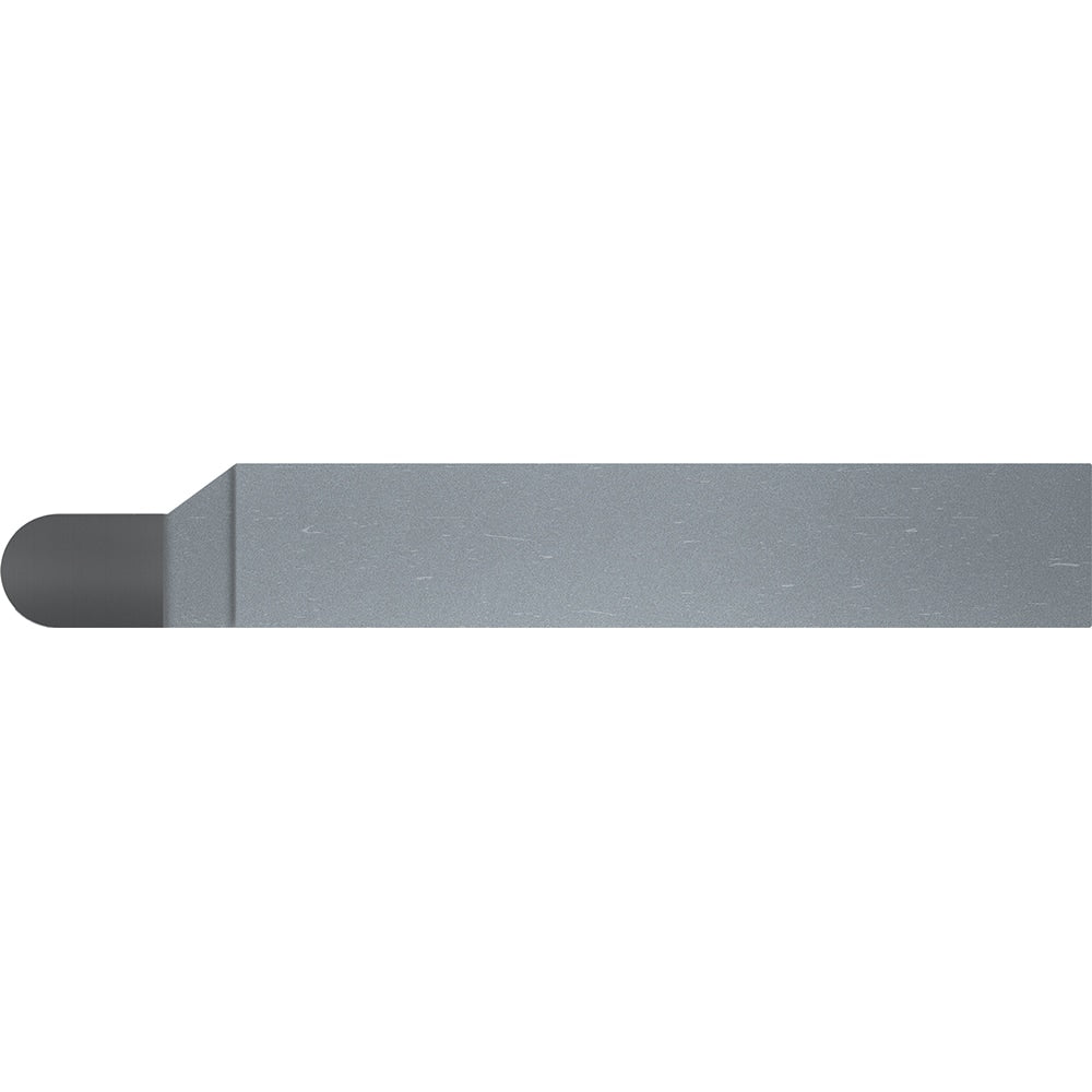 Micro 100 - Radius-Cutting Tool Bits; Tip Material: Brazed Solid Carbide ; Tool Bit Style: FRT ; Convex or Concave Bit: Convex ; Radius (Inch): 3/8 ; Shank Square Size (Inch): 3/4 ; Overall Length (Inch): 4-1/2 - Exact Tool & Supply