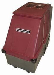 Minuteman - 20" Cleaning Width, 105" Water Lift, Walk Behind Carpet Extractor - 100 CFM Air Flow, 2 hp, 25 Gal Tank Capacity, 25 Gal Tank Recovery Capacity, 100 Pump psi - Exact Tool & Supply