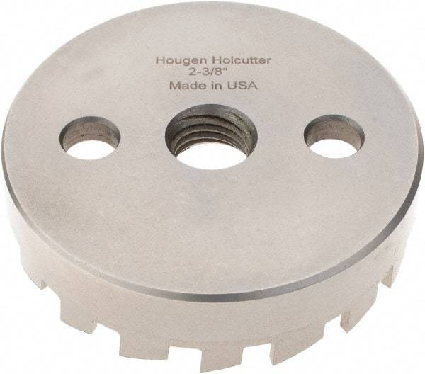 Hougen - 2-3/8" Diam, 1/8" Cutting Depth, Hole Saw - High Speed Steel Saw, Toothed Edge - Exact Tool & Supply