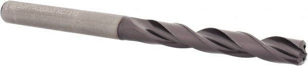 Kennametal - 5.8mm 140° Solid Carbide Jobber Drill - Exact Tool & Supply