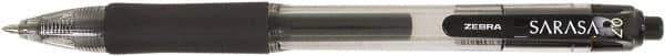 Zebra - Conical Roller Ball Pen - Black - Exact Tool & Supply