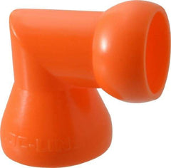 Loc-Line - 1/2" Hose Inside Diam, Coolant Hose Elbow - For Use with Loc-Line Modular Hose System, 20 Pieces - Exact Tool & Supply