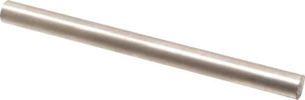 Eclipse - 4" Long x 19/64" Diam, Alnico Round Bar Magnet - Notched, 1,022°Fahrenheit Max Operating Temp - Exact Tool & Supply