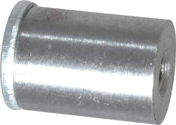 Eclipse - 3/8" Diam, 6-32 Thread, 0.72 Lb Average Pull Force, Alnico Pot Magnets - 220°C Max Operating Temp, 1/2" High - Exact Tool & Supply