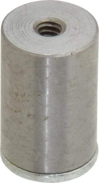 Eclipse - 1/2" Diam, 6-32 Thread, 1.53 Lb Average Pull Force, Alnico Pot Magnets - 220°C Max Operating Temp, 3/4" High - Exact Tool & Supply