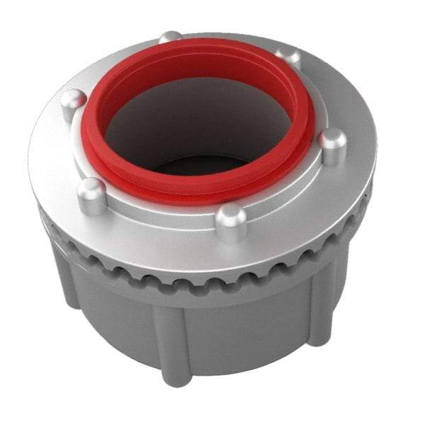 Cooper Crouse-Hinds - 1" Trade, Zinc Threaded Rigid/Intermediate (IMC) Conduit Hub - Noninsulated - Exact Tool & Supply