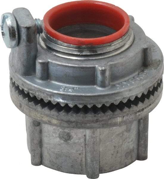Cooper Crouse-Hinds - 3/4" Trade, Zinc Threaded Rigid/Intermediate (IMC) Conduit Hub - Noninsulated - Exact Tool & Supply