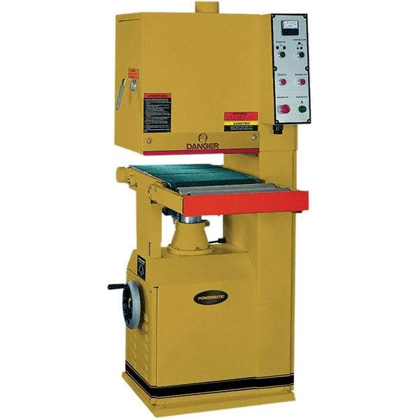 Powermatic - Belt Sanding Machines Belt Length (Inch): 54 Belt Width (Inch): 17 - Exact Tool & Supply