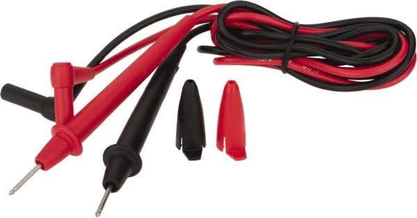 Fluke - Black/Red Electrical Test Equipment Leads - Use with General Purpose - Exact Tool & Supply