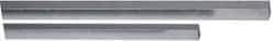Precision Brand - 12" Long x 7/16" High x 7/16" Wide, Plain Key Stock - Stainless Steel - Exact Tool & Supply