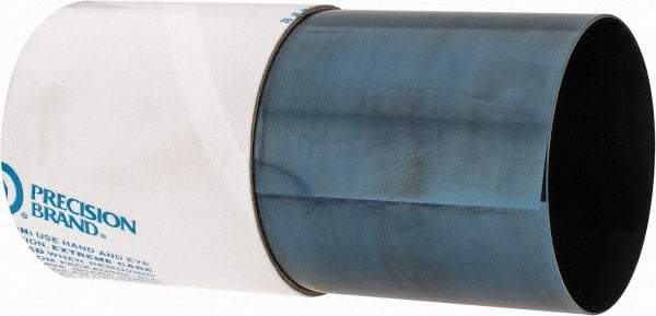Precision Brand - 50 Inch Long x 3 Inch Wide x 0.005 Inch Thick, Roll Shim Stock - Spring Steel - Exact Tool & Supply