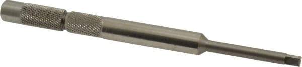 Made in USA - #12 Inch Tap, 5 Inch Overall Length, 3/8 Inch Max Diameter, Tap Extension - 0.22 Inch Tap Shank Diameter, 0.194 Inch Extension Shank Diameter, 0.152 Inch Extension Square Size, 1 Inch Tap Depth, Tool Steel - Exact Tool & Supply