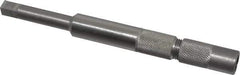 Made in USA - M7 to 5/16 Inch Tap, 5 Inch Overall Length, 1/2 Inch Max Diameter, Tap Extension - 0.318 Inch Tap Shank Diameter, 0.318 Inch Extension Shank Diameter, 0.238 Inch Extension Square Size, 1-1/16 Inch Tap Depth, Tool Steel - Exact Tool & Supply