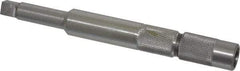 Made in USA - 3/8 Inch Tap, 5 Inch Overall Length, 9/16 Inch Max Diameter, Tap Extension - 0.381 Inch Tap Shank Diameter, 0.381 Inch Extension Shank Diameter, 0.286 Inch Extension Square Size, 1-1/8 Inch Tap Depth, Tool Steel - Exact Tool & Supply