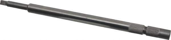 Made in USA - M7 to 5/16 Inch Tap, 9 Inch Overall Length, 1/2 Inch Max Diameter, Tap Extension - 0.318 Inch Tap Shank Diameter, 0.318 Inch Extension Shank Diameter, 0.238 Inch Extension Square Size, 11/16 Inch Tap Depth, Tool Steel - Exact Tool & Supply