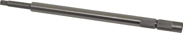 Made in USA - 1/16 Pipe to 1/8SM Pipe Inch Tap, 9 Inch Overall Length, 1/2 Inch Max Diameter, Tap Extension - 5/16 Inch Tap Shank Diameter, 5/16 Inch Extension Shank Diameter, 0.234 Inch Extension Square Size, 1 Inch Tap Depth, Tool Steel - Exact Tool & Supply