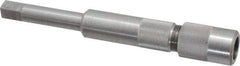 Made in USA - 5/8 Inch Tap, 6 Inch Overall Length, 3/4 Inch Max Diameter, Tap Extension - 0.48 Inch Tap Shank Diameter, 0.48 Inch Extension Shank Diameter, 0.36 Inch Extension Square Size, 1-1/4 Inch Tap Depth, Tool Steel - Exact Tool & Supply