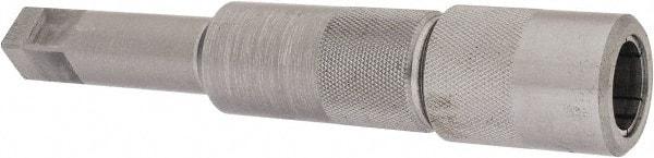 Made in USA - 7/8 Inch Tap, 6 Inch Overall Length, 1 Inch Max Diameter, Tap Extension - 0.697 Inch Tap Shank Diameter, 0.697 Inch Extension Shank Diameter, 0.52 Inch Extension Square Size, 1-3/8 Inch Tap Depth, Tool Steel - Exact Tool & Supply