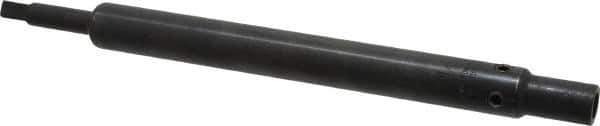 Walton - 7/16 Inch Tap, 8 Inch Overall Length, 5/8 Inch Max Diameter, Tap Extension - 0.324 Inch Tap Shank Diameter, 0.323 Inch Extension Shank Diameter, 0.241 Inch Extension Square Size, Alloy Steel - Exact Tool & Supply