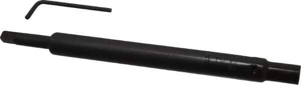 Walton - 1/2 Inch Tap, 8 Inch Overall Length, 5/8 Inch Max Diameter, Tap Extension - 0.368 Inch Tap Shank Diameter, 0.367 Inch Extension Shank Diameter, 0.274 Inch Extension Square Size, Alloy Steel - Exact Tool & Supply