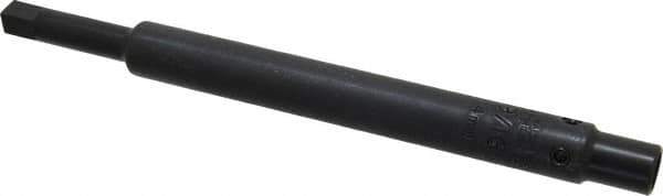 Walton - 9/16 Inch Tap, 8 Inch Overall Length, 11/16 Inch Max Diameter, Tap Extension - 0.43 Inch Tap Shank Diameter, 0.428 Inch Extension Shank Diameter, 0.32 Inch Extension Square Size, Alloy Steel - Exact Tool & Supply