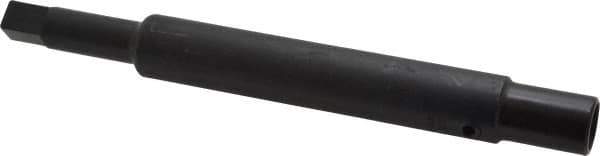 Walton - 3/4 Inch Tap, 8 Inch Overall Length, 7/8 Inch Max Diameter, Tap Extension - 0.591 Inch Tap Shank Diameter, 0.589 Inch Extension Shank Diameter, 0.441 Inch Extension Square Size, Alloy Steel - Exact Tool & Supply