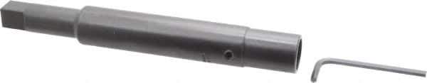 Walton - 1 to M25mm Tap, 8 Inch Overall Length, 1-1/16 Inch Max Diameter, Tap Extension - 0.801 Inch Tap Shank Diameter, 0.799 Inch Extension Shank Diameter, 0.599 Inch Extension Square Size, Alloy Steel - Exact Tool & Supply