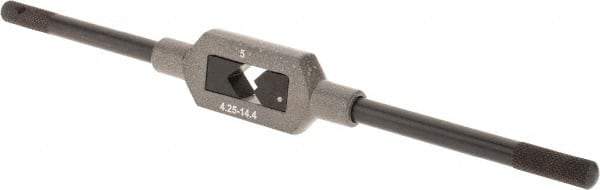 Interstate - 3/16 to 5/8" Tap Capacity, Straight Handle Tap Wrench - 11" Overall Length - Exact Tool & Supply