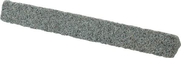 Value Collection - Three Square, Silicon Carbide, Toolroom Finishing Stick - 4" Long x 1/2" Wide, Coarse Grade - Exact Tool & Supply