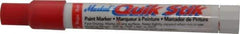 Markal - Red Marker/Paintstick - Alcohol Base Ink - Exact Tool & Supply