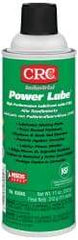 CRC - 16 oz Aerosol with PTFE Penetrant/Lubricant - Opaque Amber, 300°F Max, Food Grade - Exact Tool & Supply