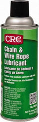 CRC - 16 oz Aerosol High Temperature Chain & Cable Lubricant - Light Amber, 350°F - Exact Tool & Supply